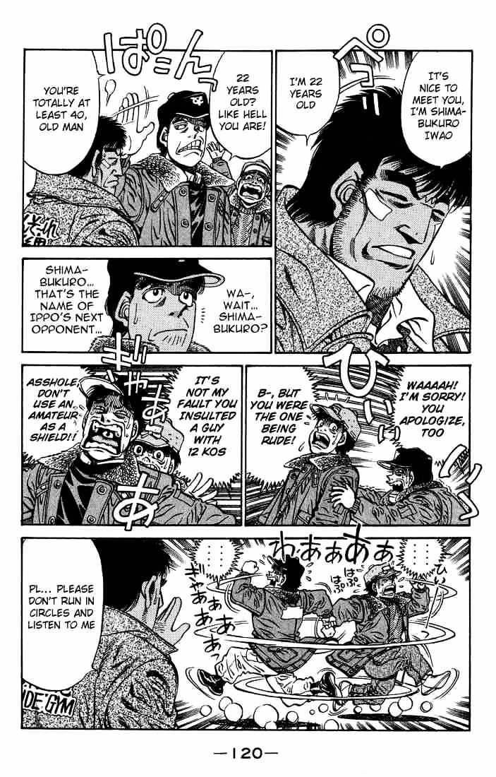 Hajime no Ippo: Fighting Spirit, Chapter 422 image 02